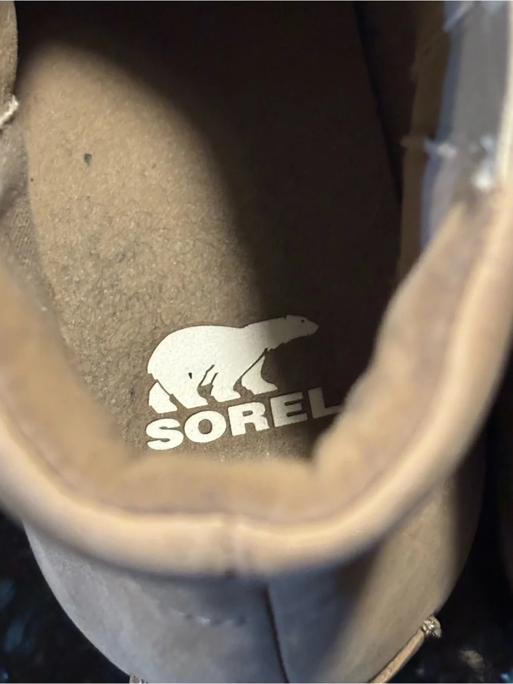Sorel Harlow Chelsea Sz 10  Waterproof Tan Suede Womens  Boots See Description